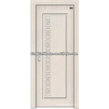 Porta MDF com PVC folha (JKD-8129 habitantes) para o banheiro e a porta do quarto